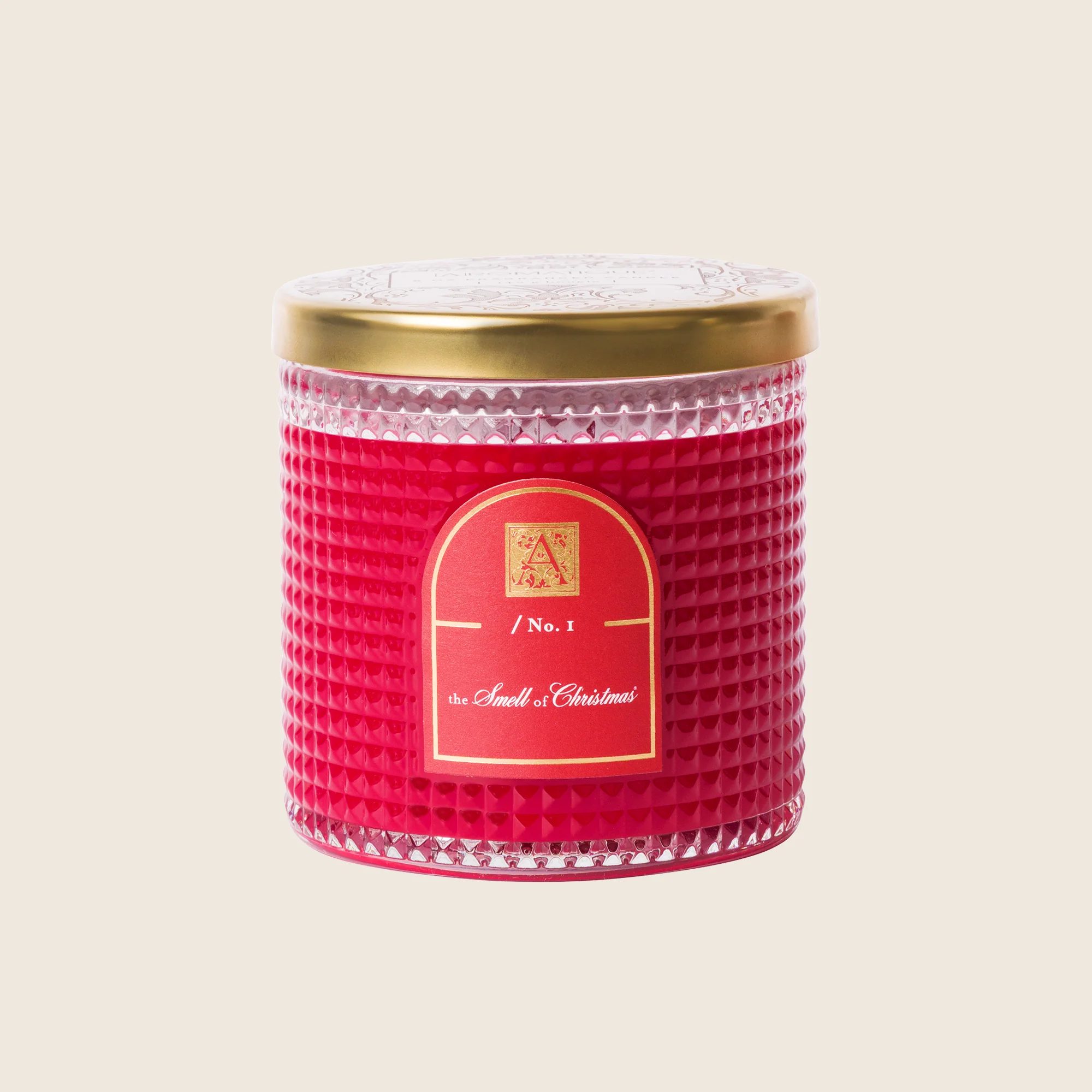 The Smell of Christmas® - Textured Glass Candle - Image 3