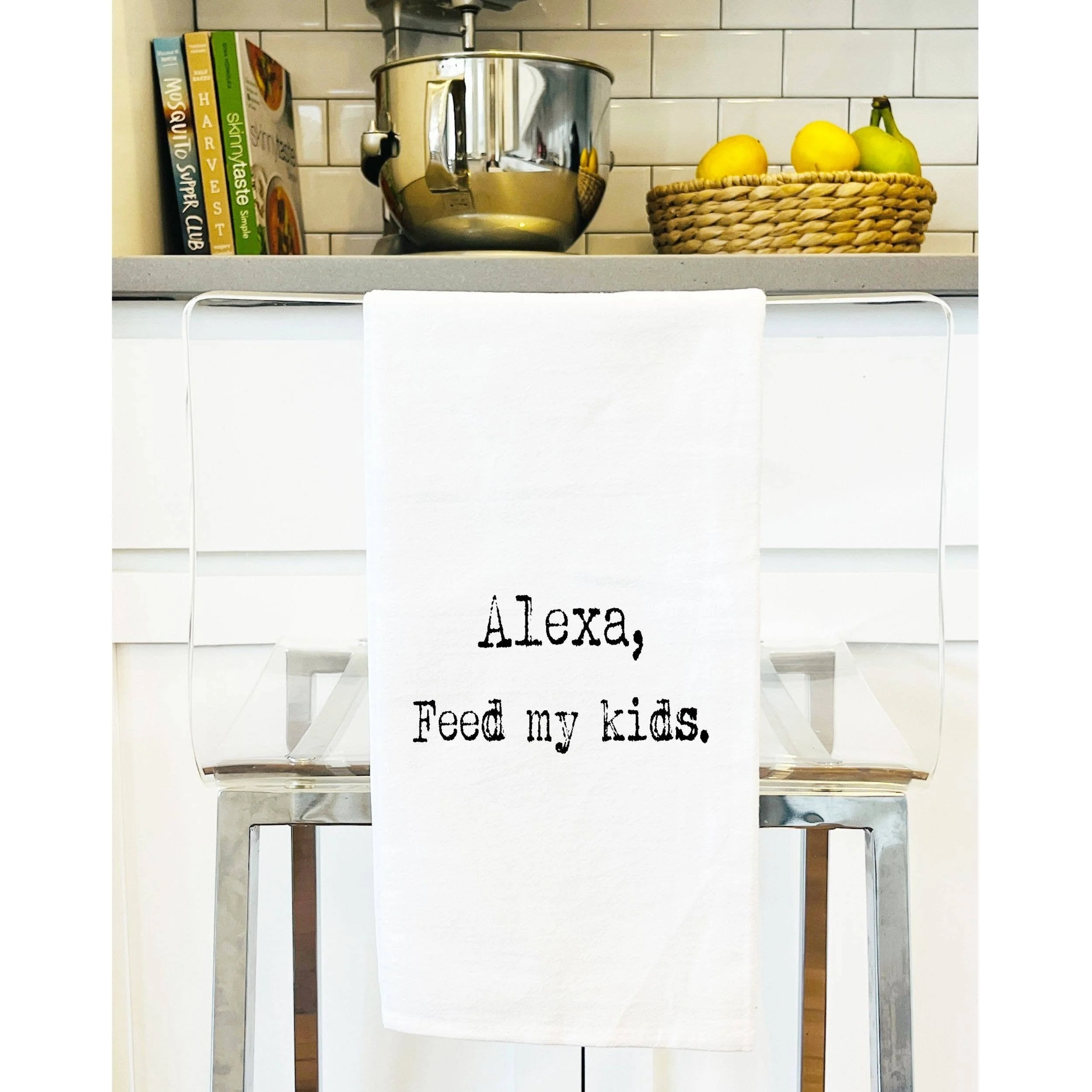 Alexa Feed My Kids -funny towel - Image 2