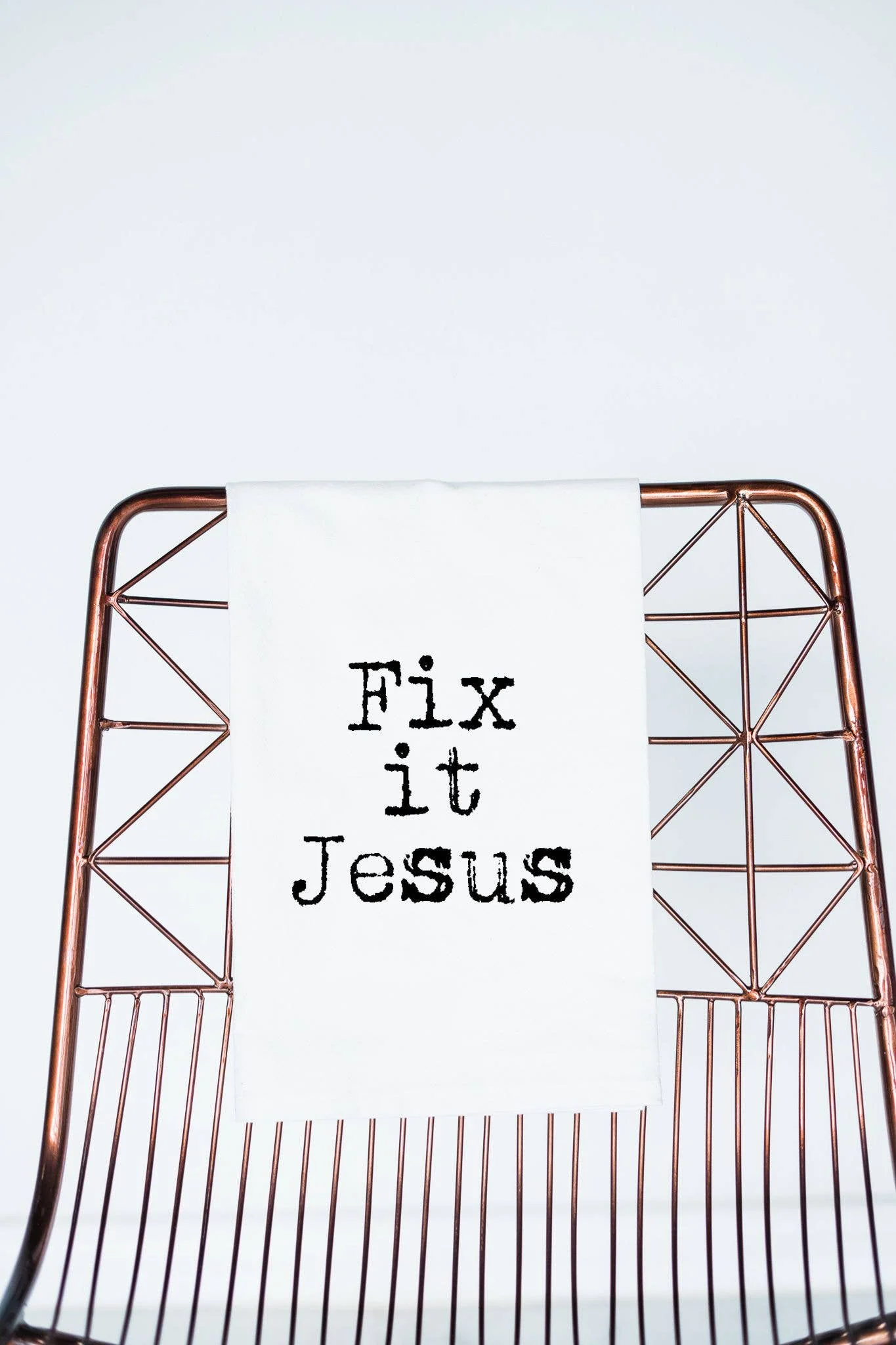 Aspen Lane - Fix It Jesus | Funny Gift Towel stocking stuffer friend gift