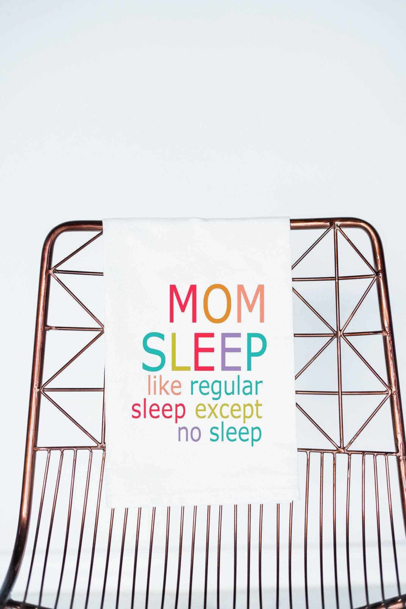 Funny towel - Mom Sleep