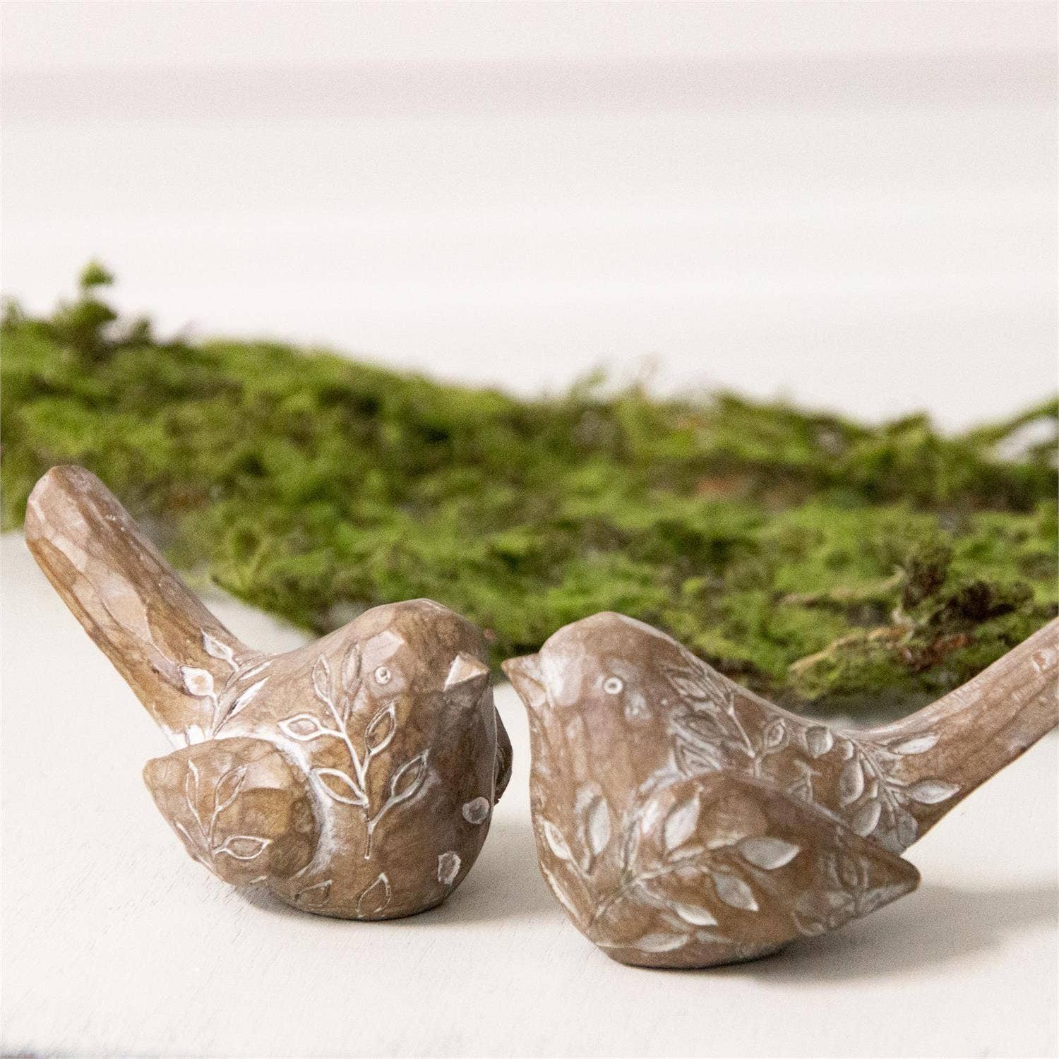 Birds With Embossed Leaf Pattern-each sold separately - Image 2