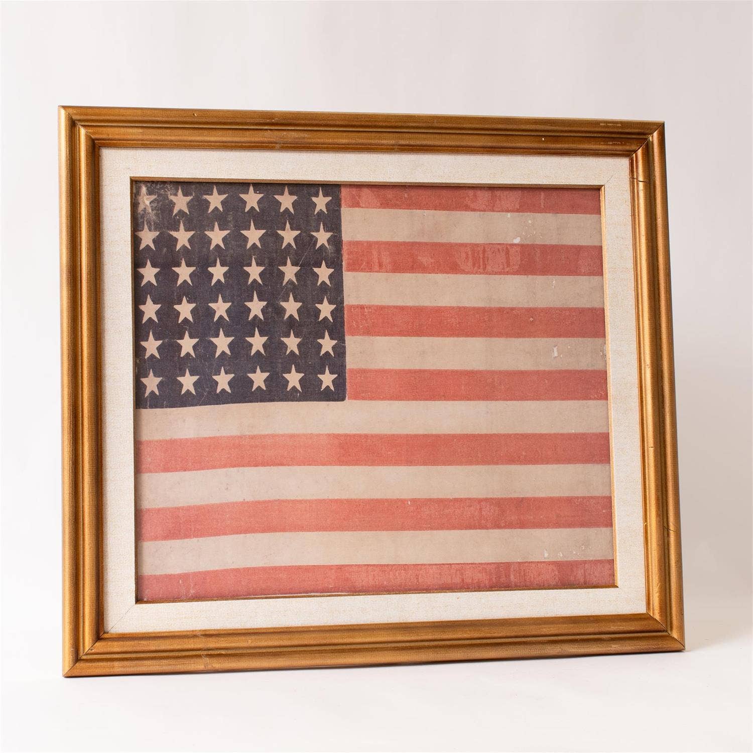 Framed Print - 1865 American Flag - Image 3