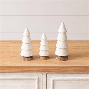 Mango Wood Trees -set of 3 - Image 2
