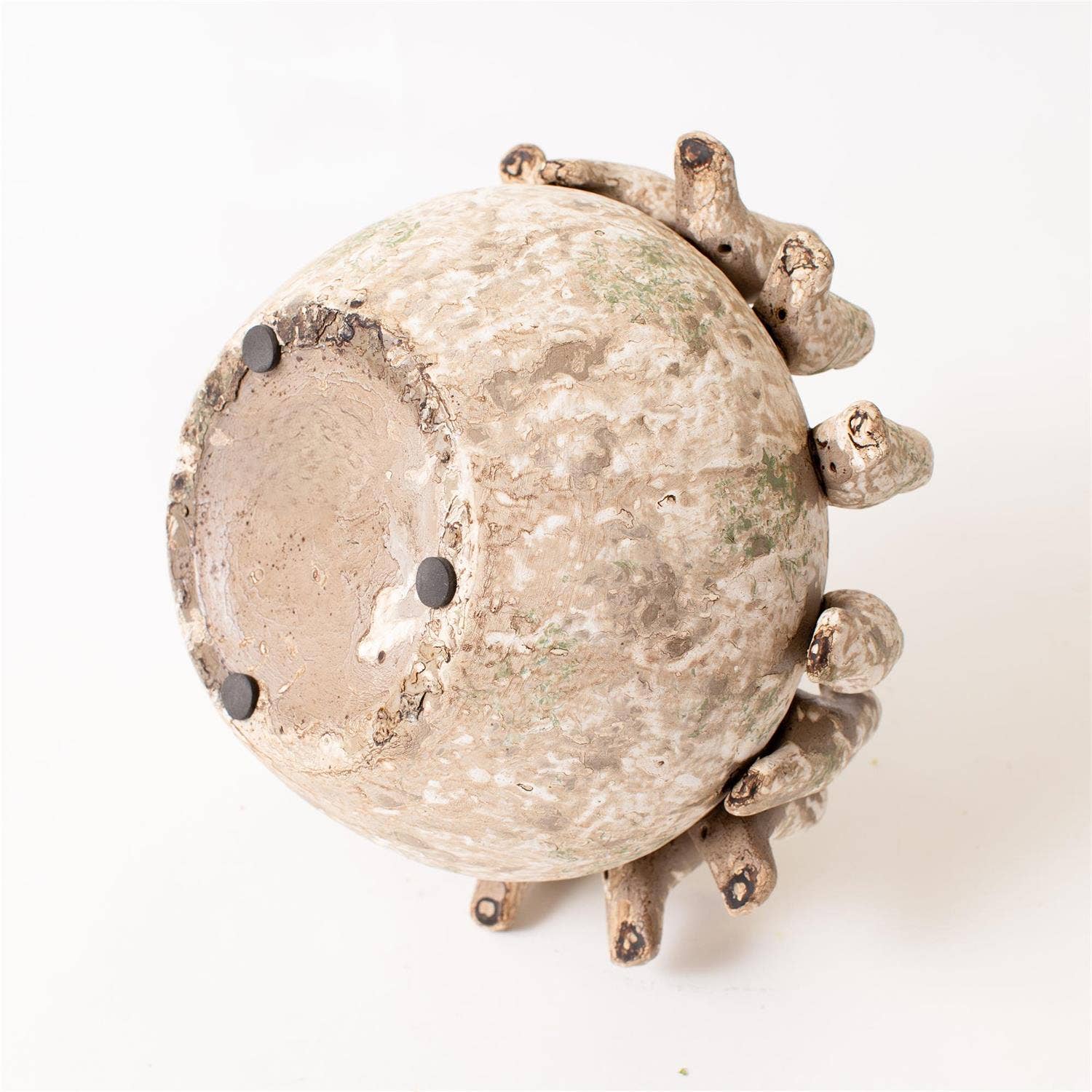 Planter - Rustic Glaze With Birds All Around - Image 3