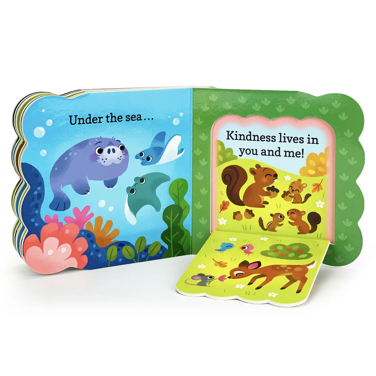 Babies Love Kindness Lift-a-Flap Board Book - Image 3