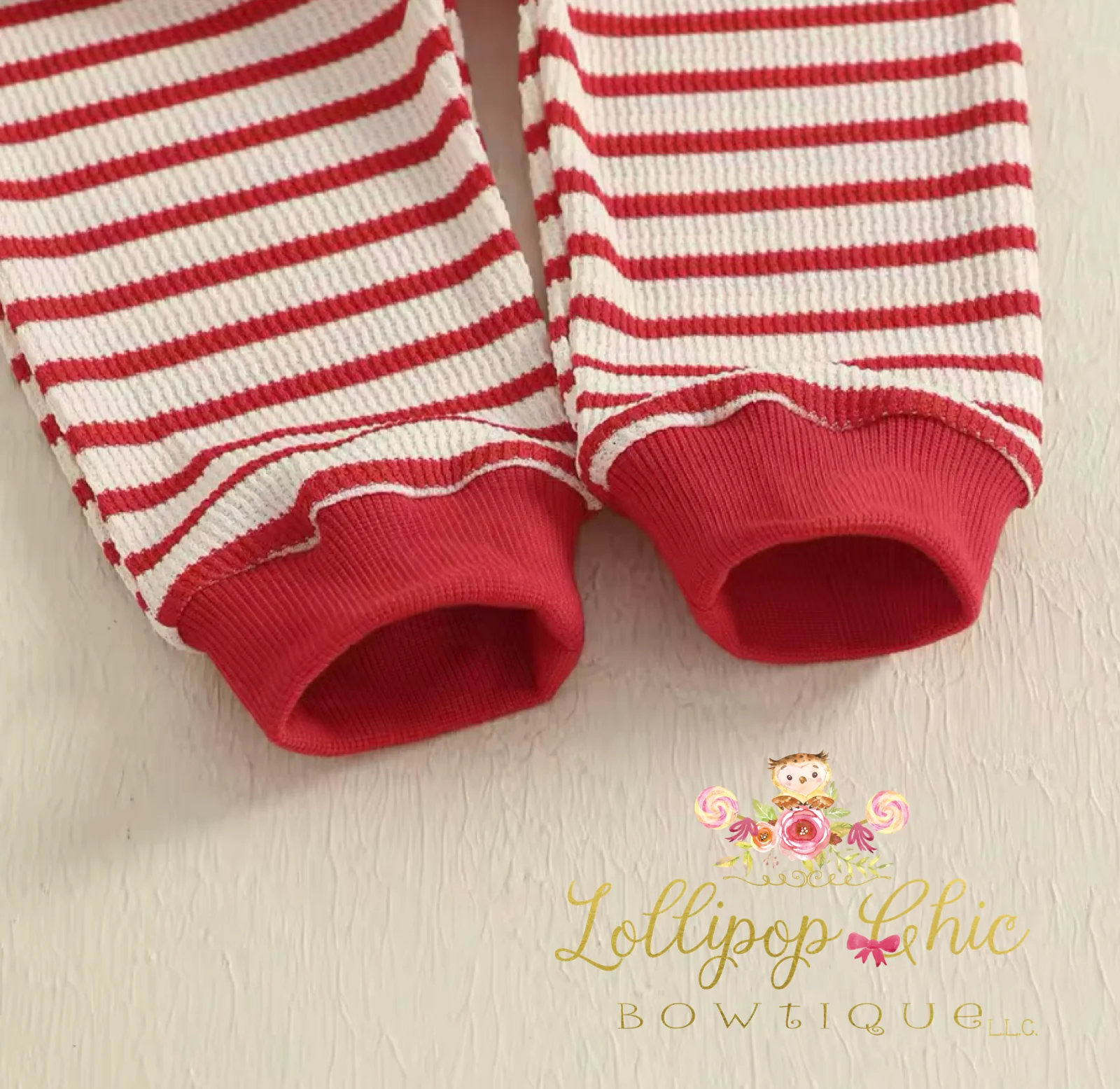 Baby and Toddler Girl Strawberry Embroidery Pant Set: 18-24M - Image 2
