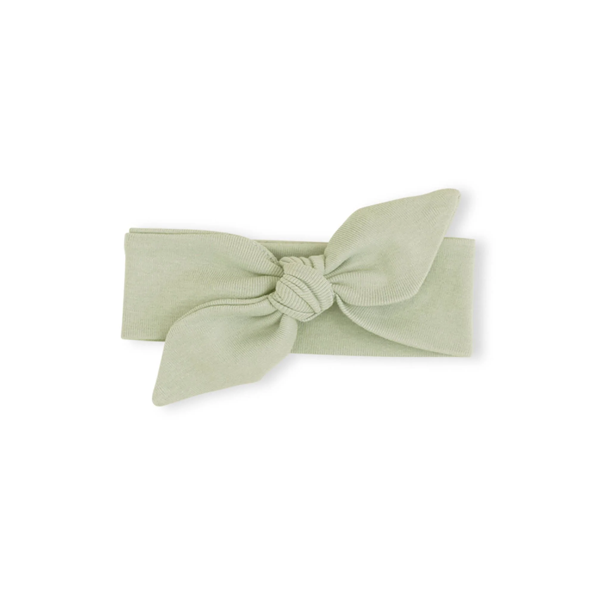 Baby Girl's Sage Green Cotton Headband