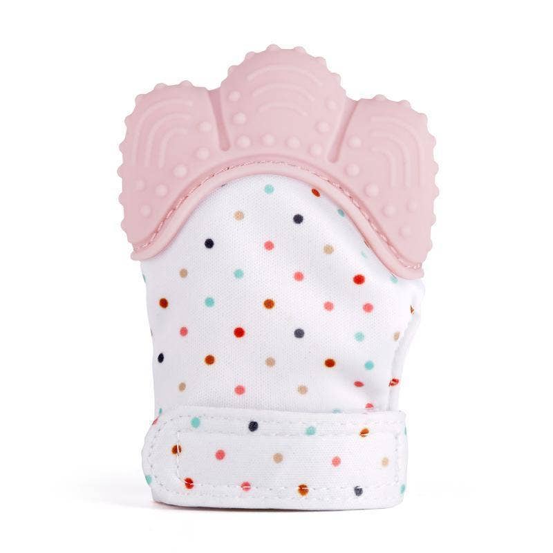Baby Silicone Teething Glove: Blue - Image 4