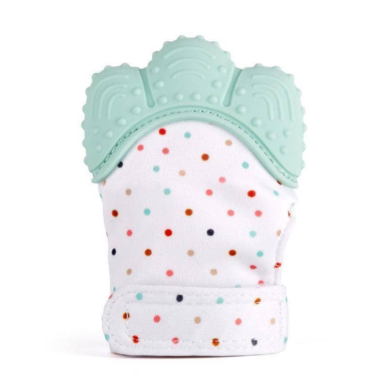 Baby Silicone Teething Glove: Blue - Image 5