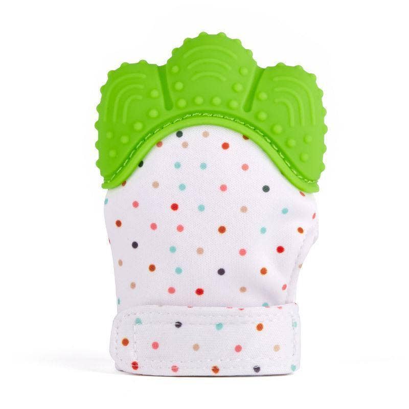 Baby Silicone Teething Glove: Blue - Image 6