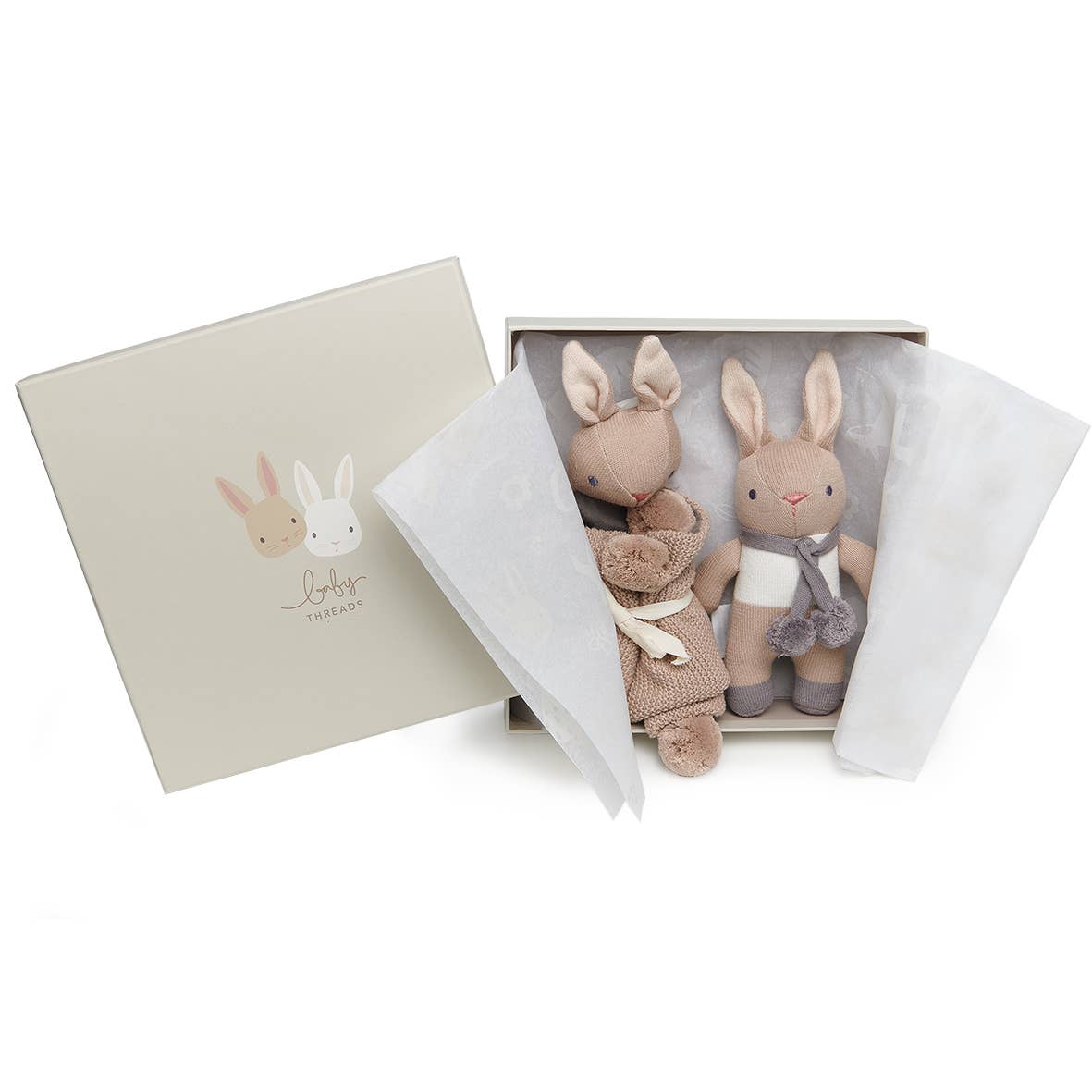 Taupe Bunny Gift Set - Image 2