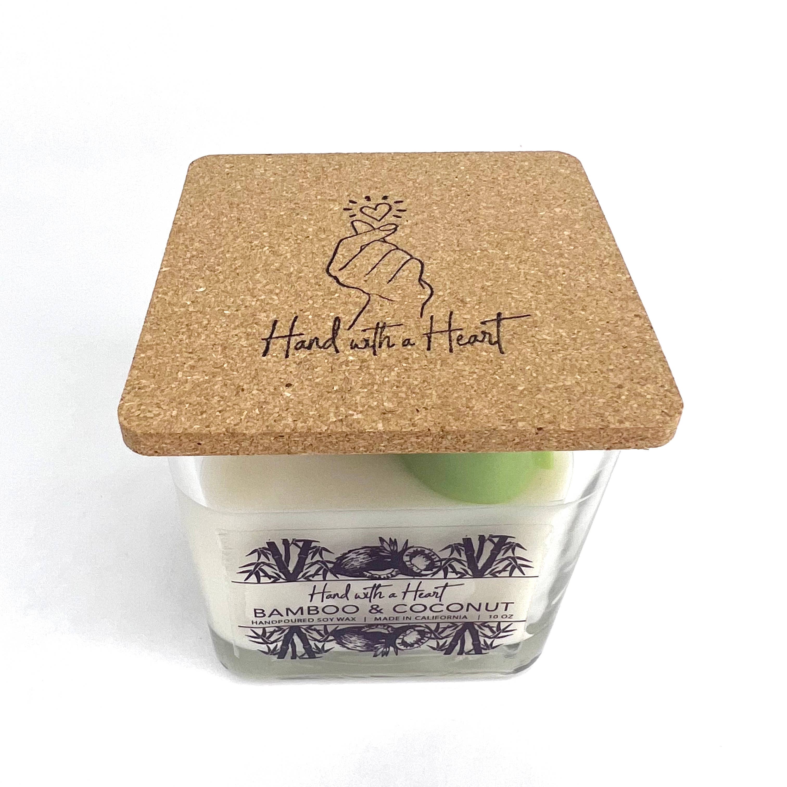 Bamboo & Coconut Soy Wax Candle - Image 5