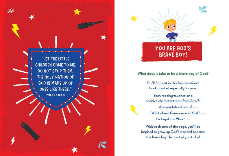 A to Z Devotions for Brave Boys - Image 4