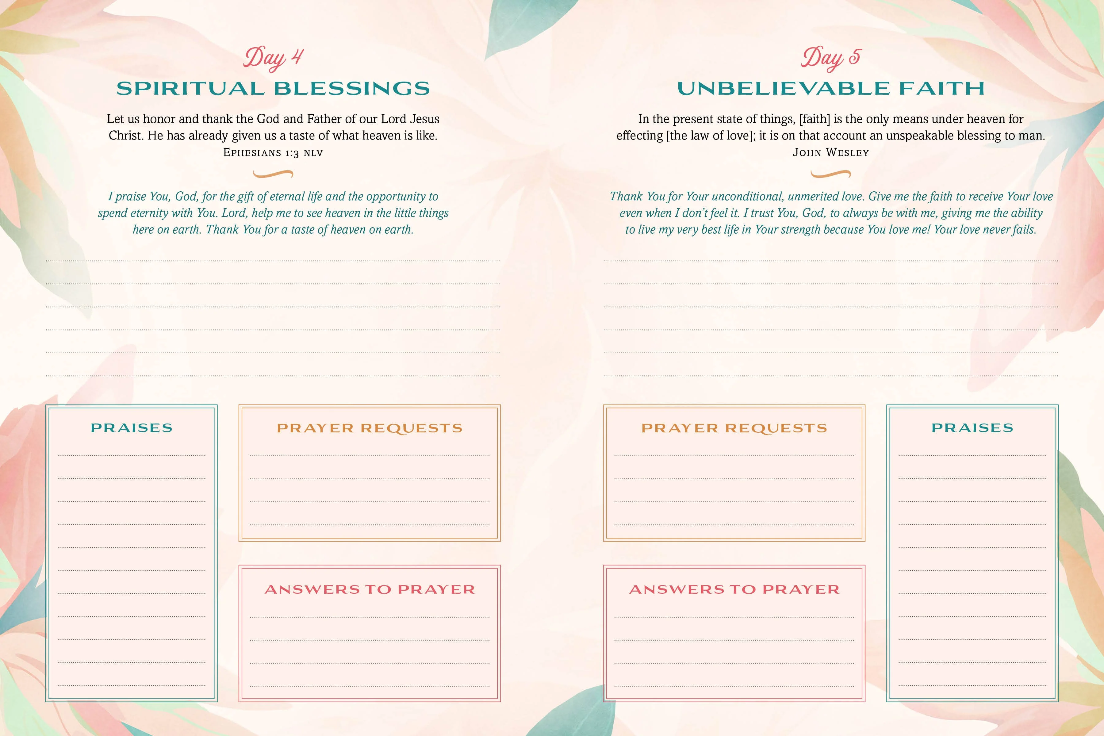 A Year of God's Goodness:A Prayer & Praise Tracker for Women - Image 13
