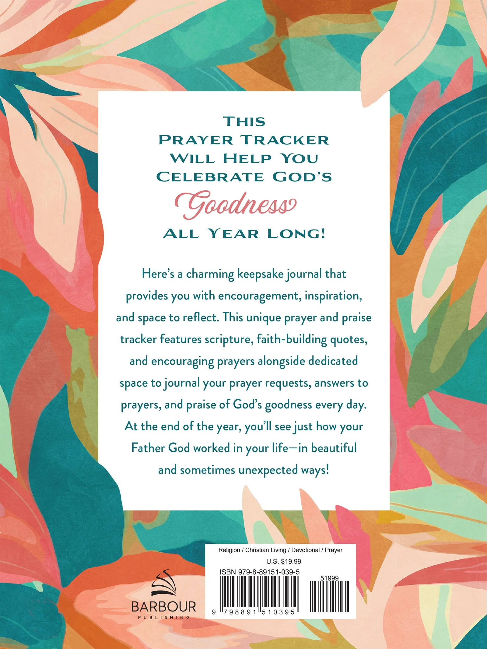 A Year of God's Goodness:A Prayer & Praise Tracker for Women - Image 16