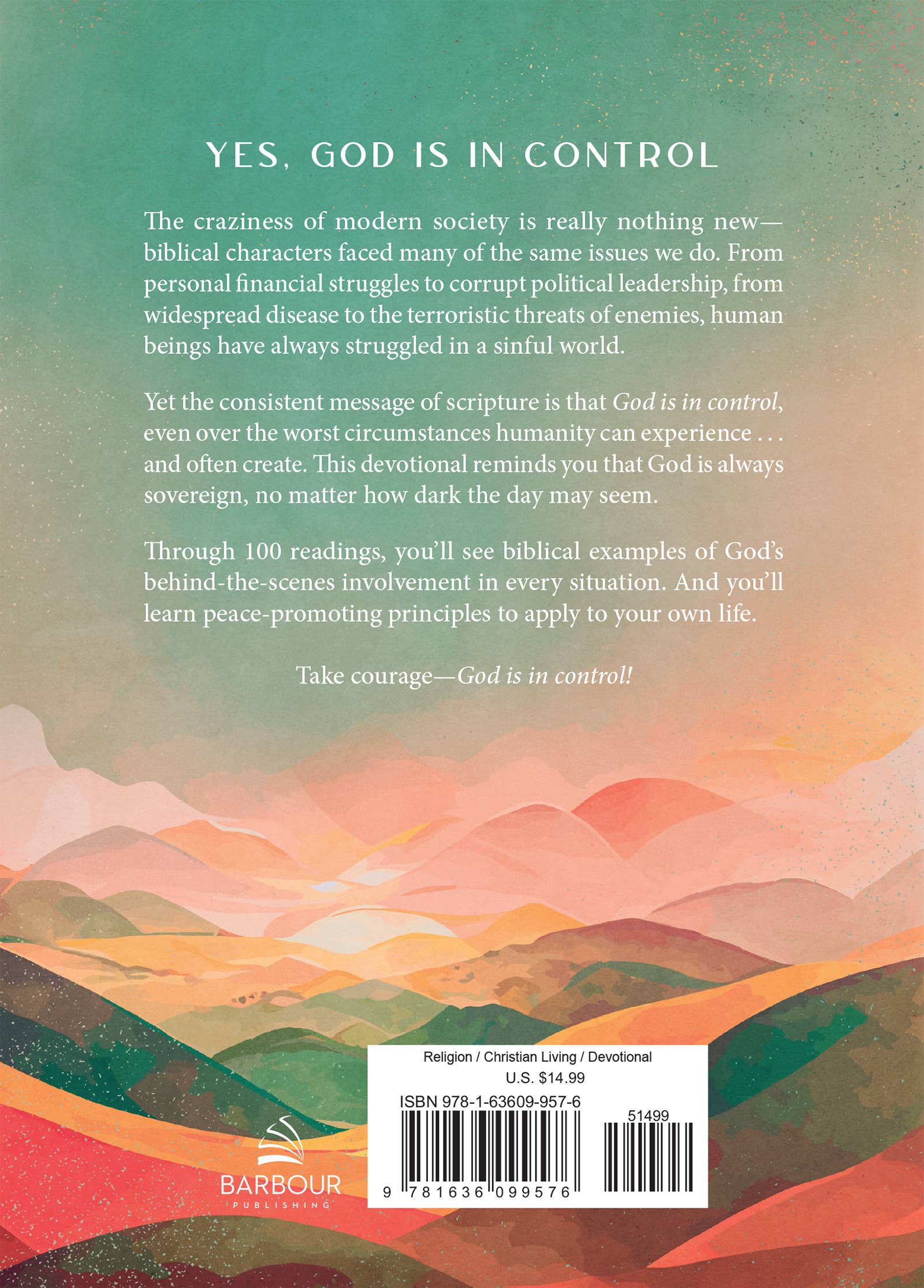 God Is in Control Devotions for Women - Image 3