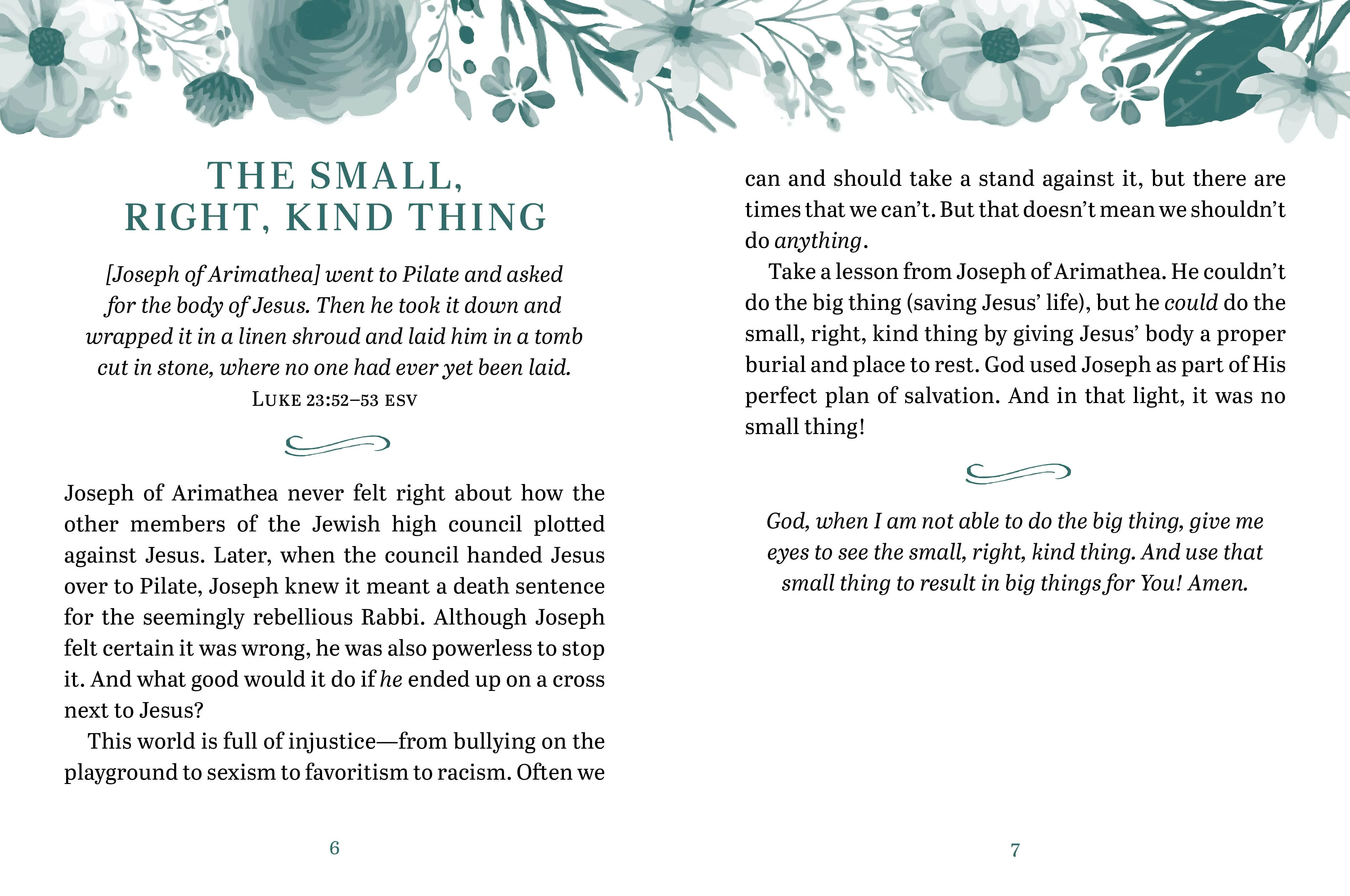 Large Print Devotions: 90 Wisdom-Filled Readings for Women - Image 3