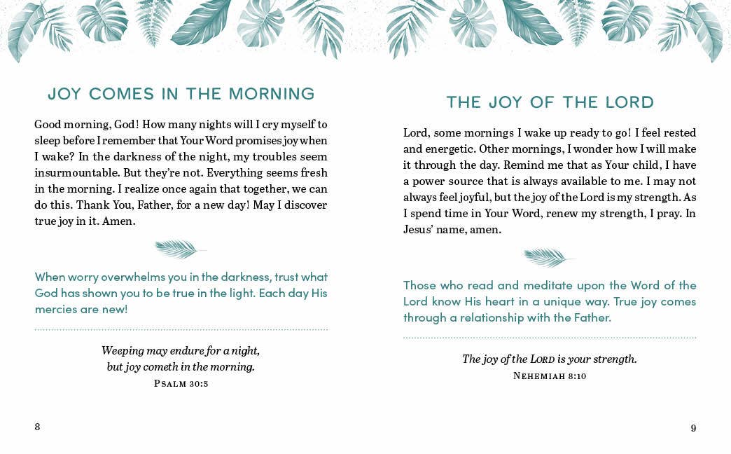 Mornings with God Large Print - Image 3