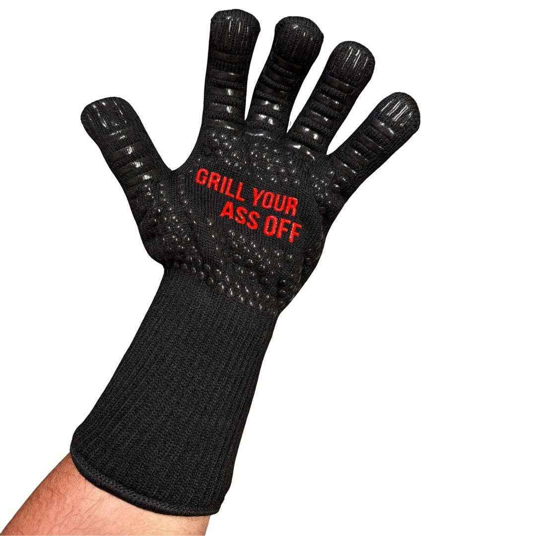 BBQ Gloves Heat Resistant – Hot Hands Grill Protection Glove - Image 3