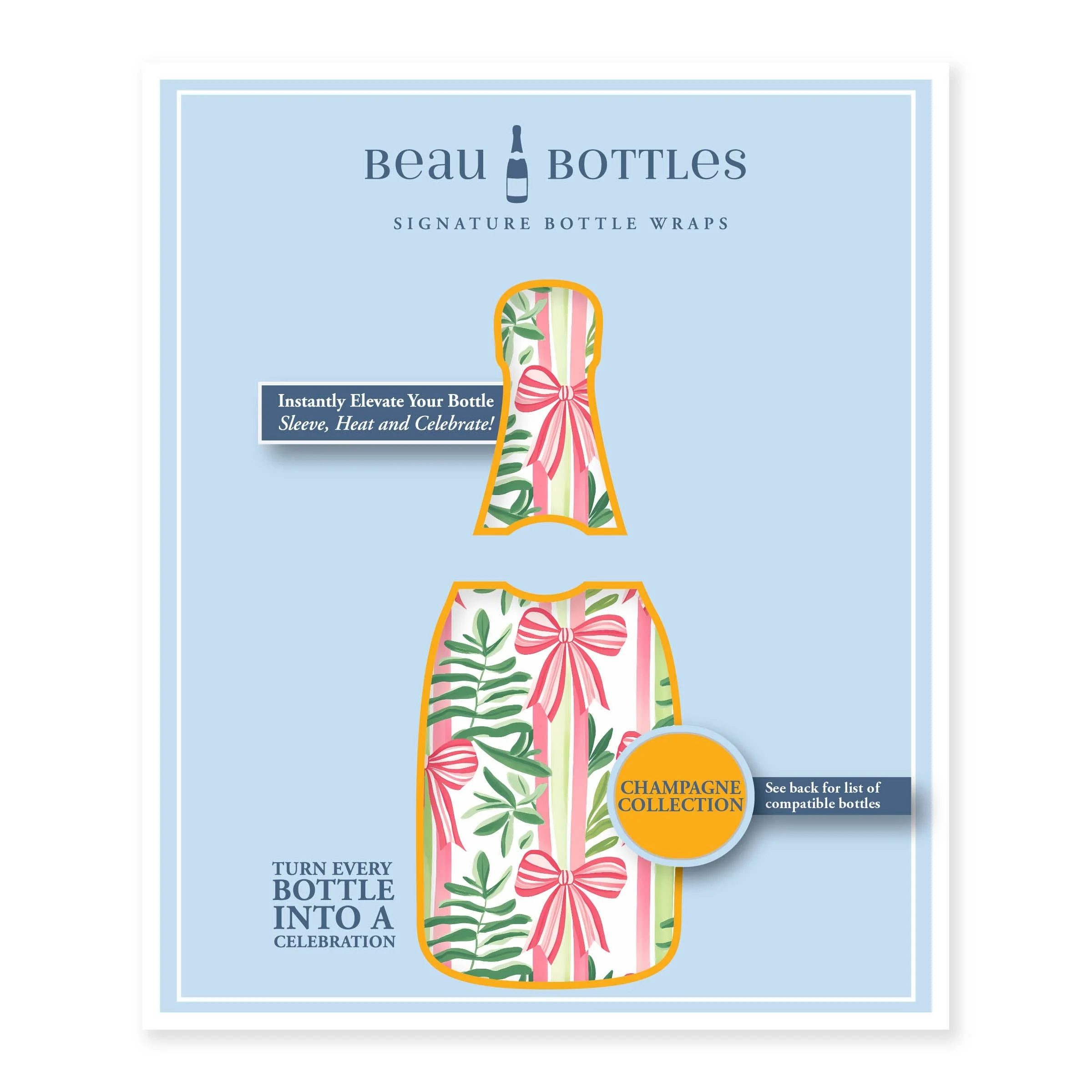 Beau Bottles Bows of Joy -Champagne Collection - Image 6