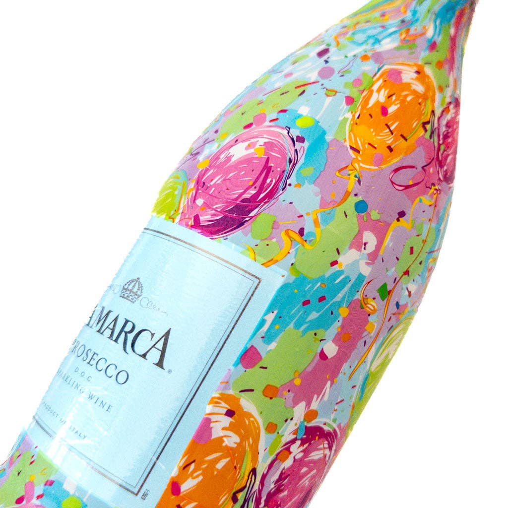 Beau Bottles Happy Birthday Balloons - Prosecco Collection - Image 5
