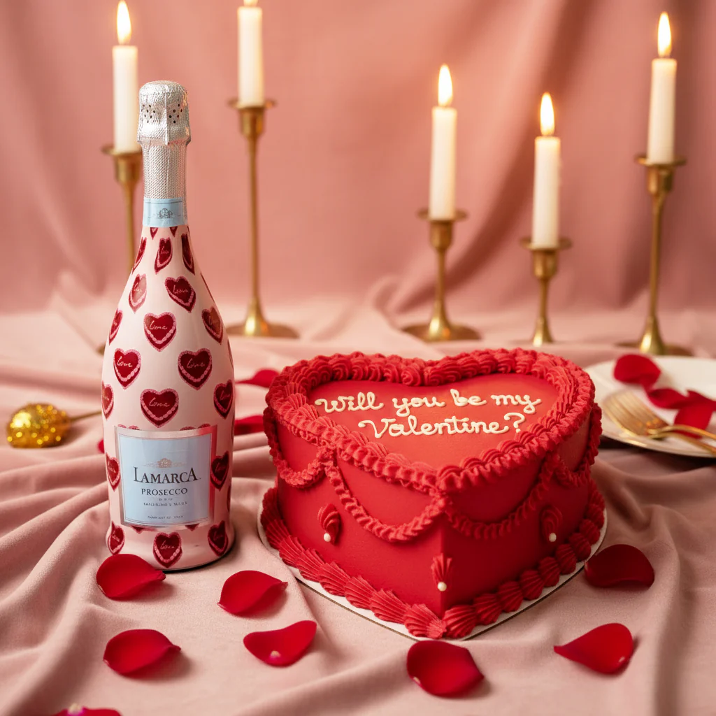 Beau Bottles Sweetheart Cakes - Prosecco Collection - Image 2