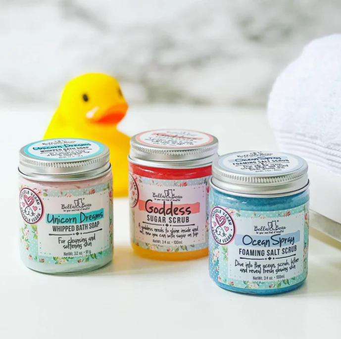 Ocean Spray Salt Body Scrub | Exfoliator | Travel Mini 3.4oz - Image 3
