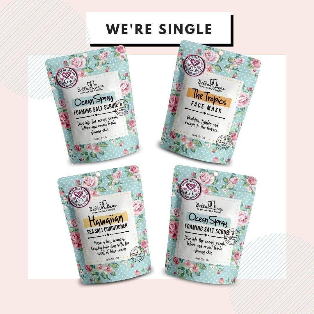 Tropics Face Mask - Vegan & Cruelty-Free Mini | Travel - Image 3