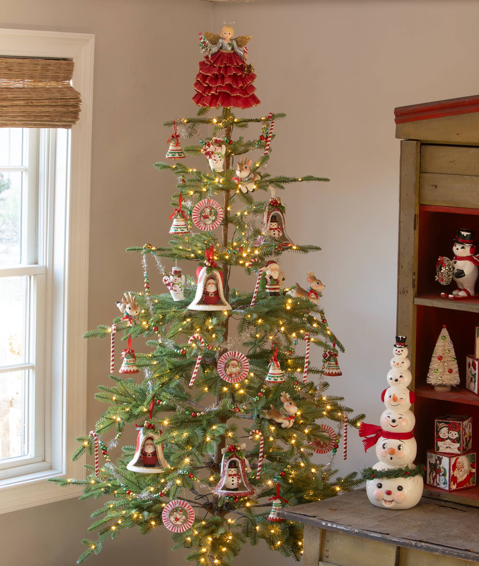 Bethany Lowe Designs - Kitschmas Santa in Bell - Image 5