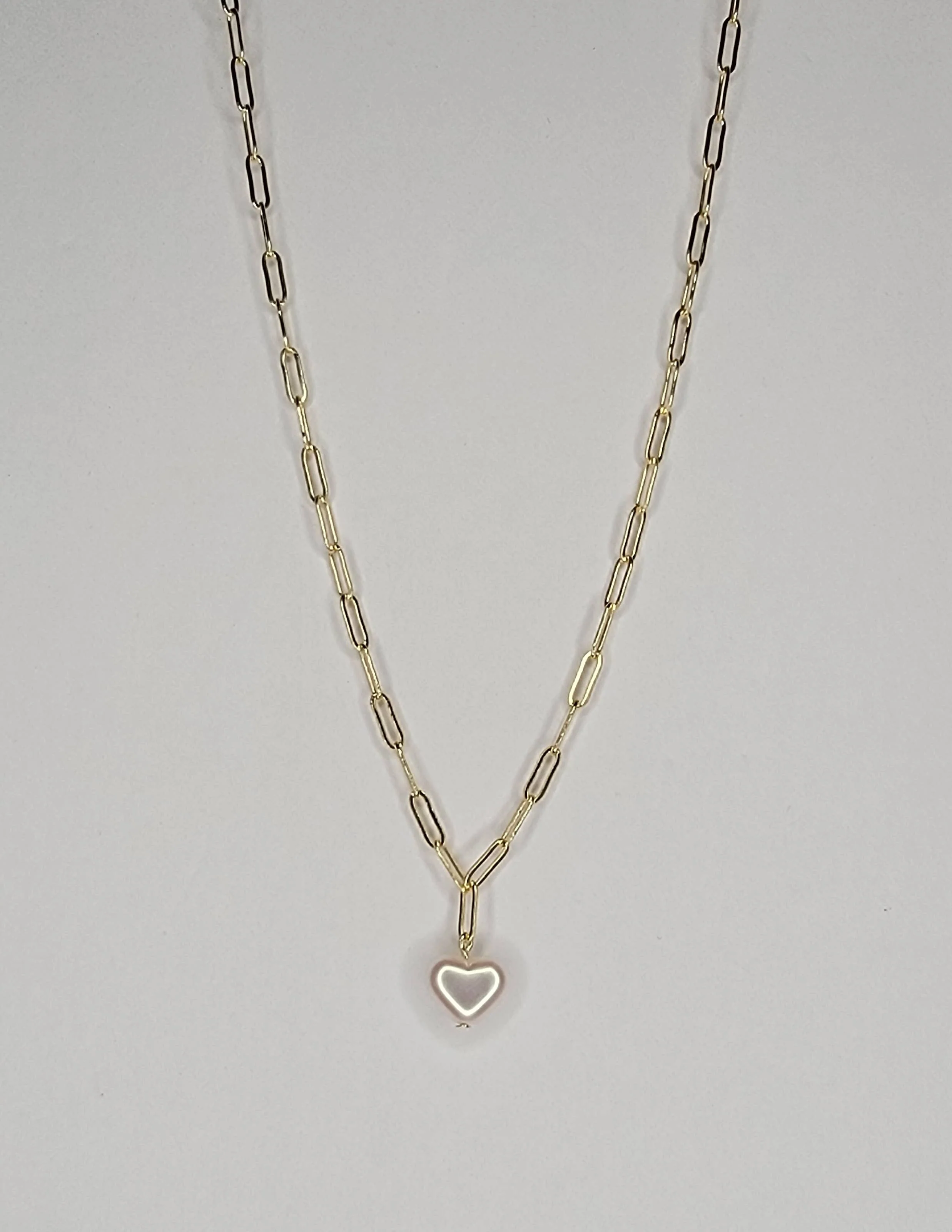 AURORA HEART PEARL NECKLACE - Image 3