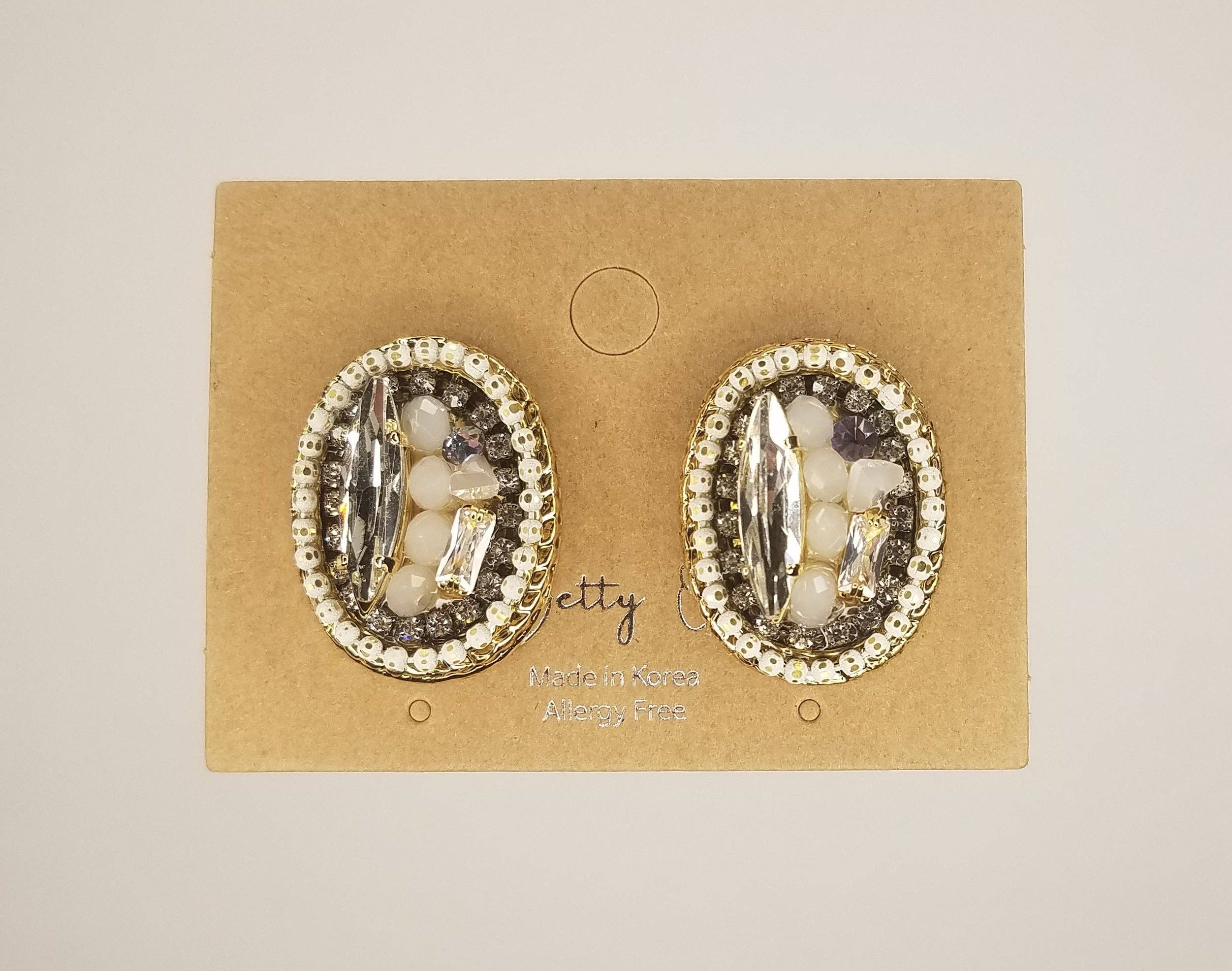 Hand Made Post Earring