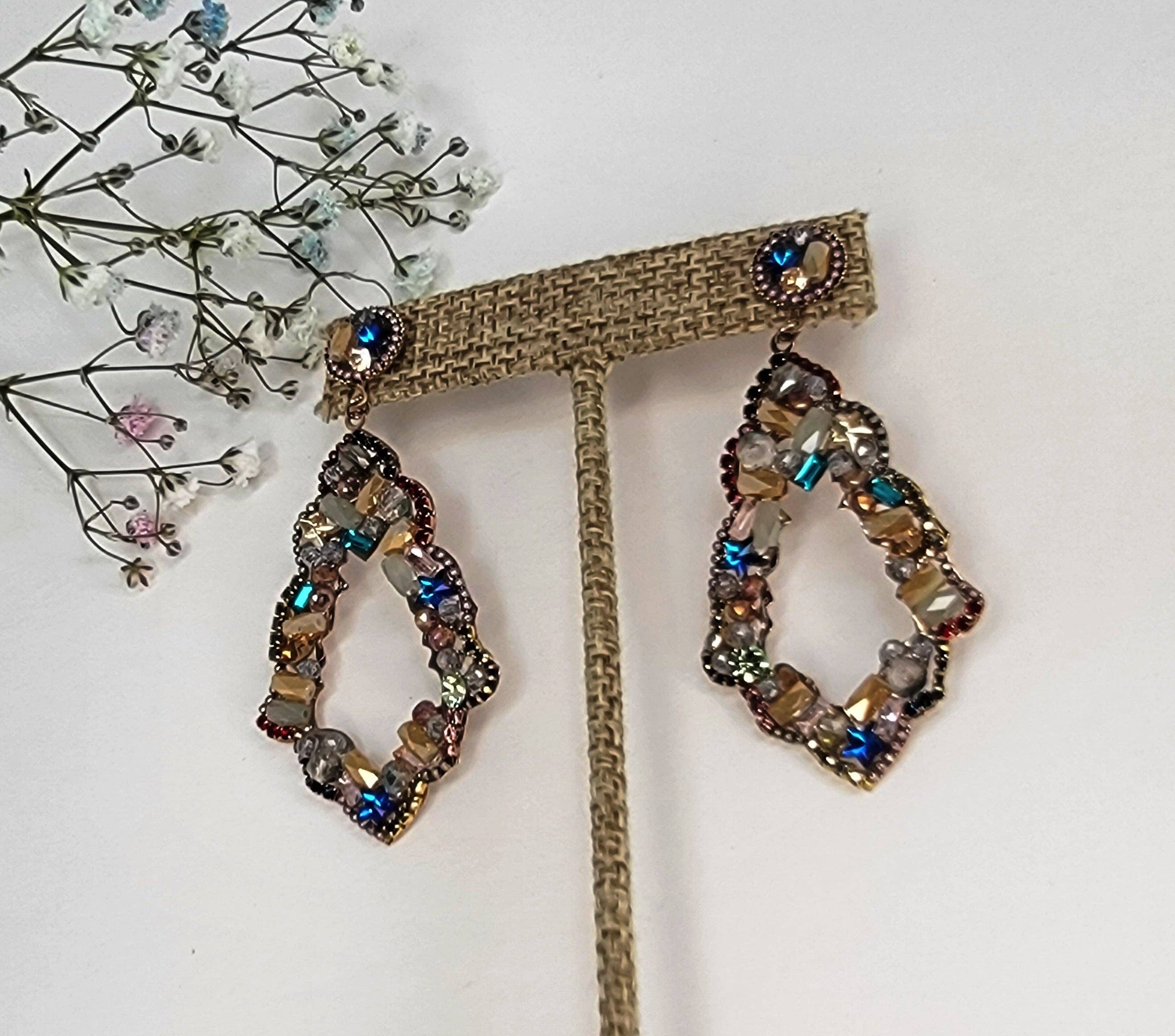 Handmade Dangle Earrings - Image 4