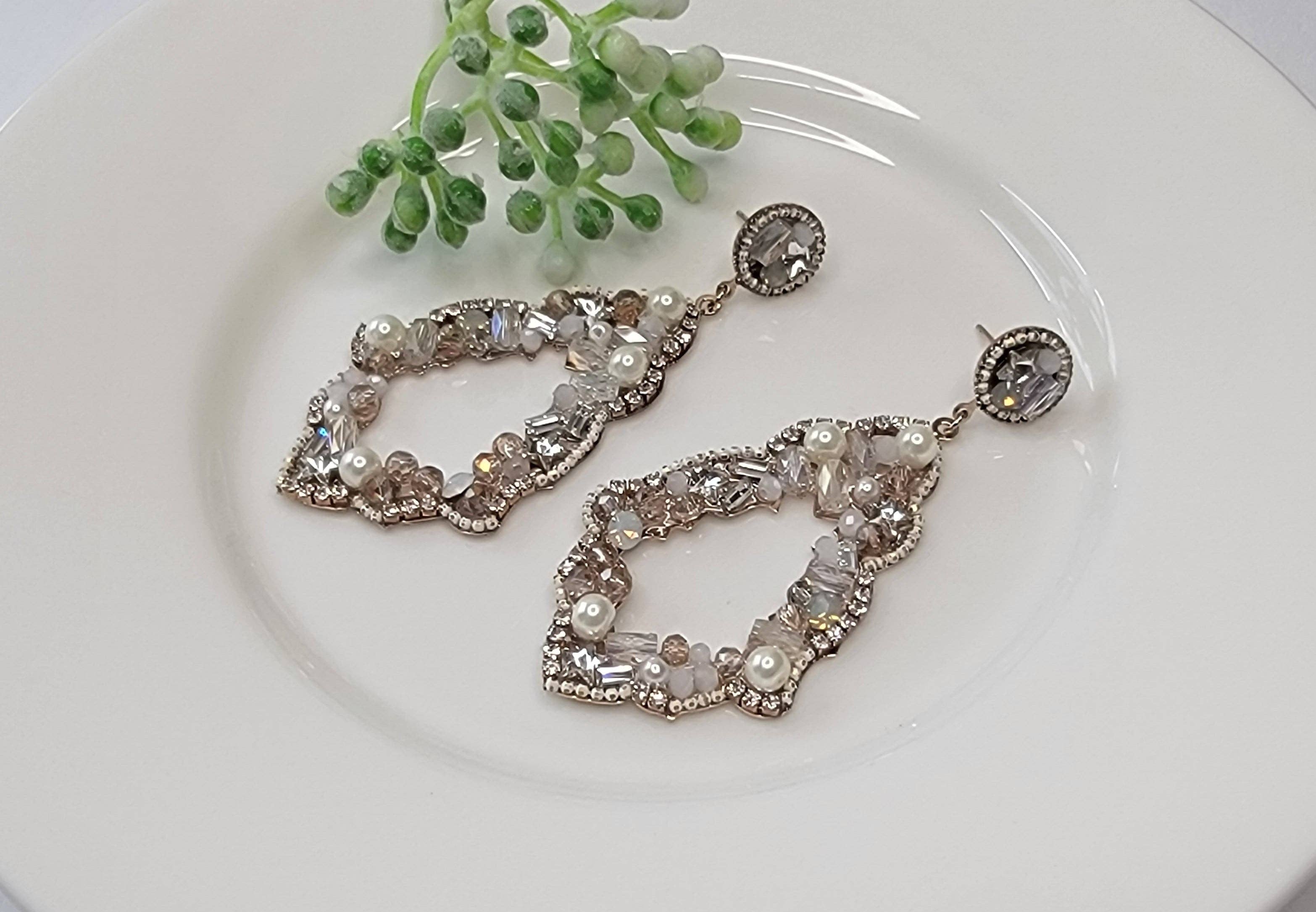 Handmade Dangle Earrings - Image 7