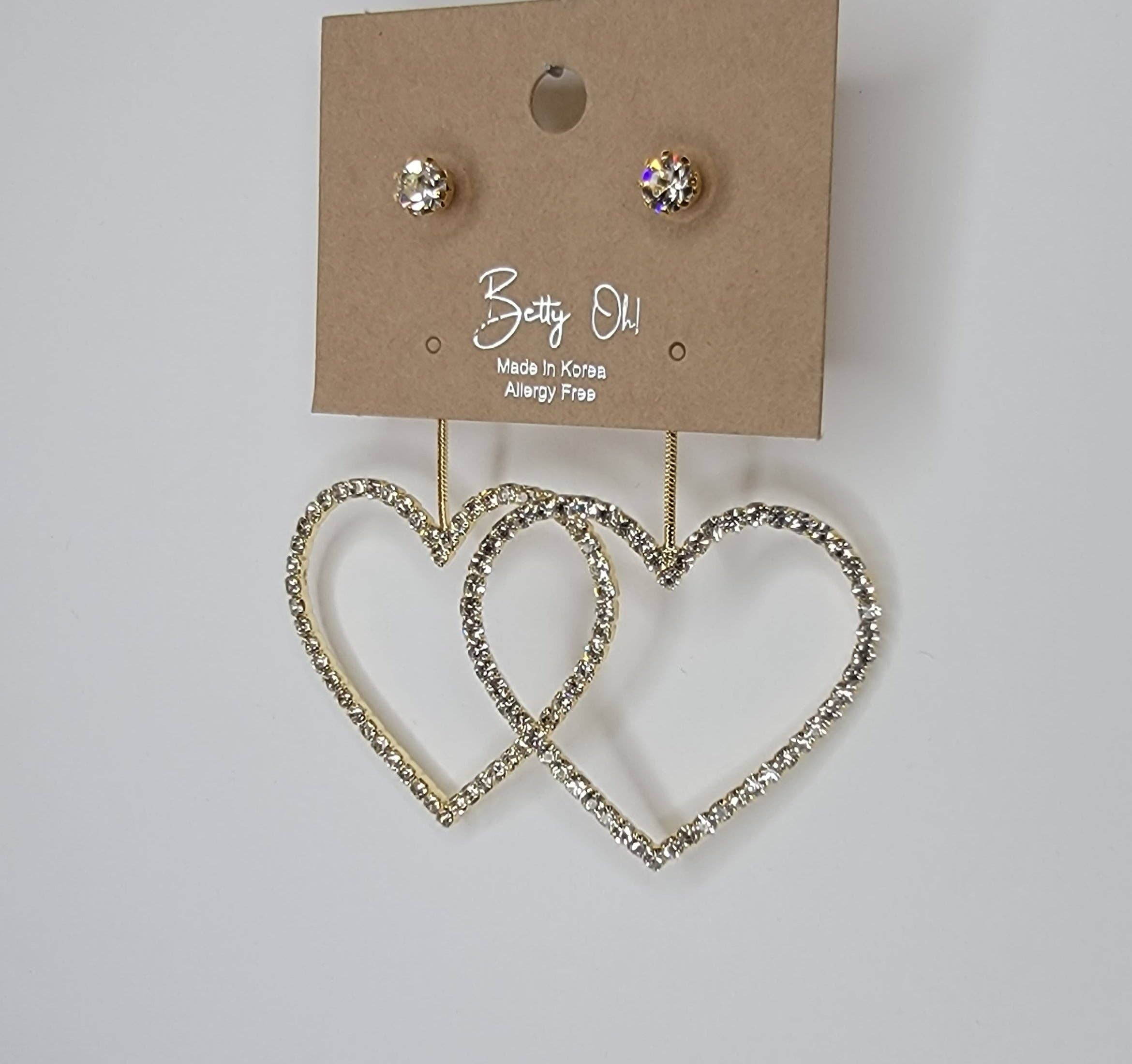 Heart Shape Dangle Earring - Image 10