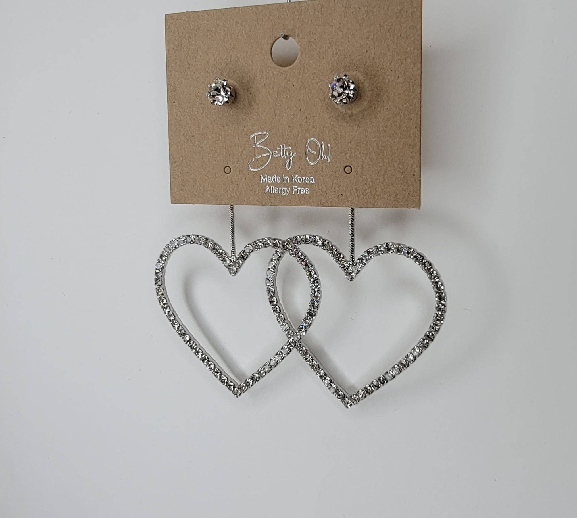 Heart Shape Dangle Earring - Image 9