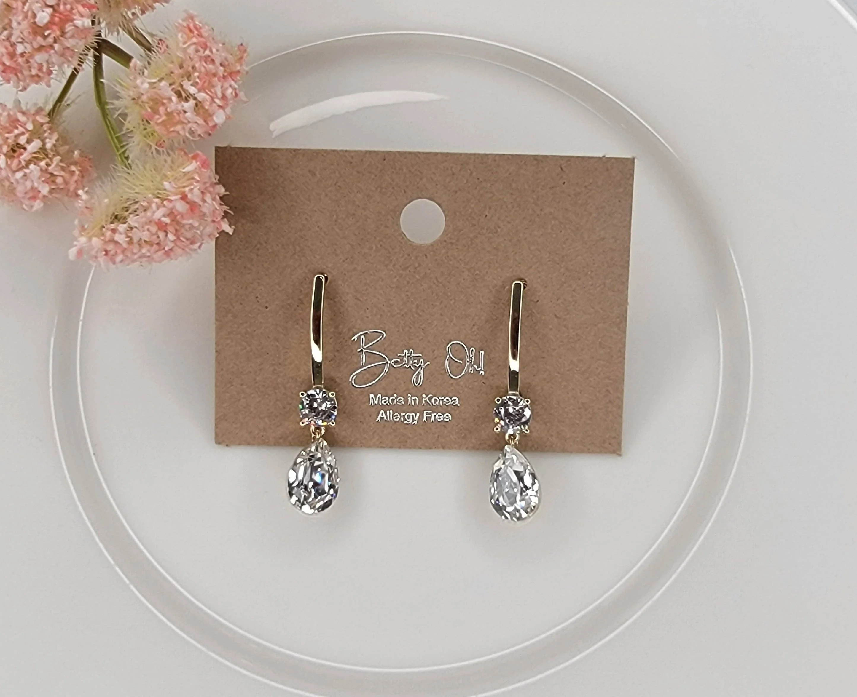 Swarovski Elements Dangle Earring - Image 2