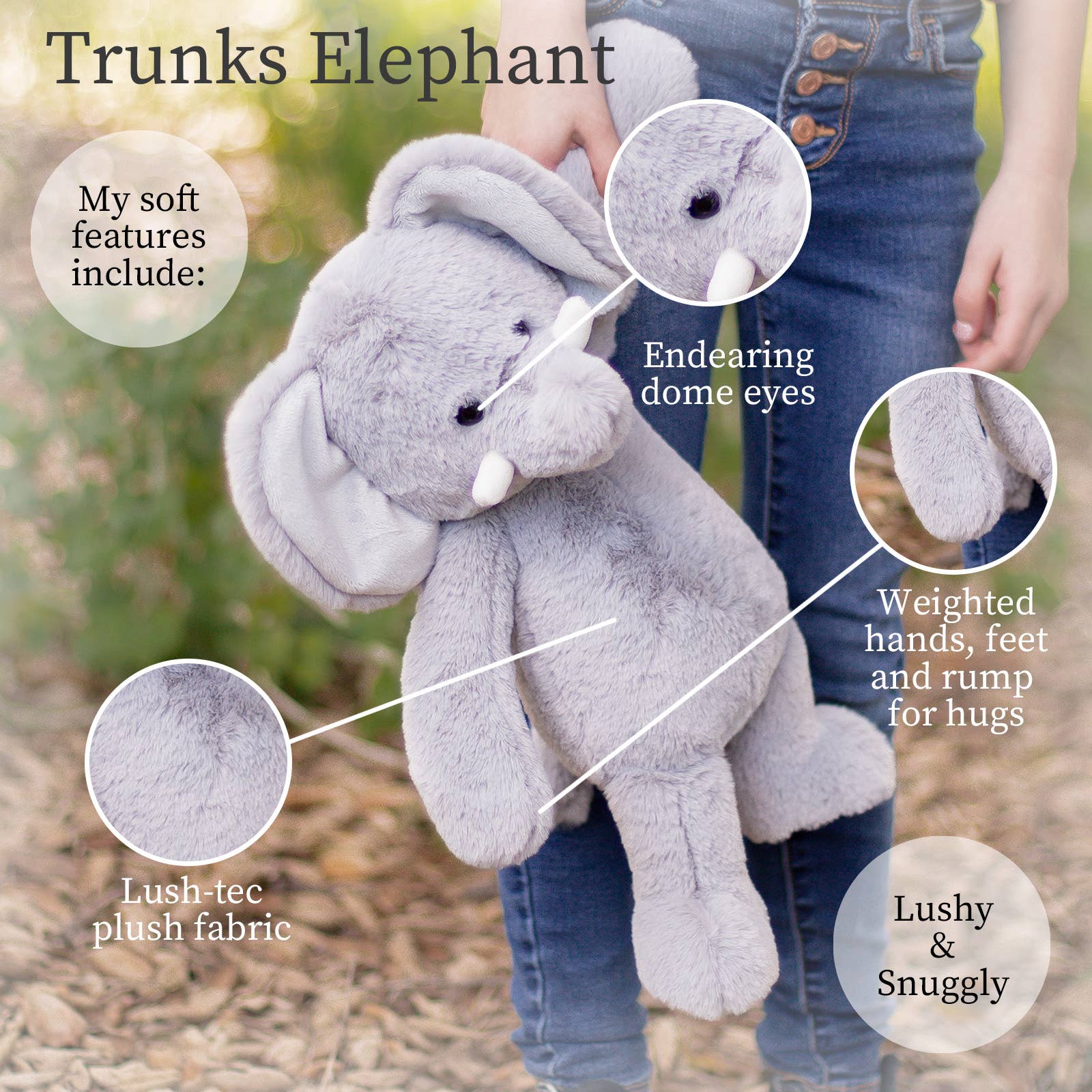 World's Softest 16" - Elephant - Image 3