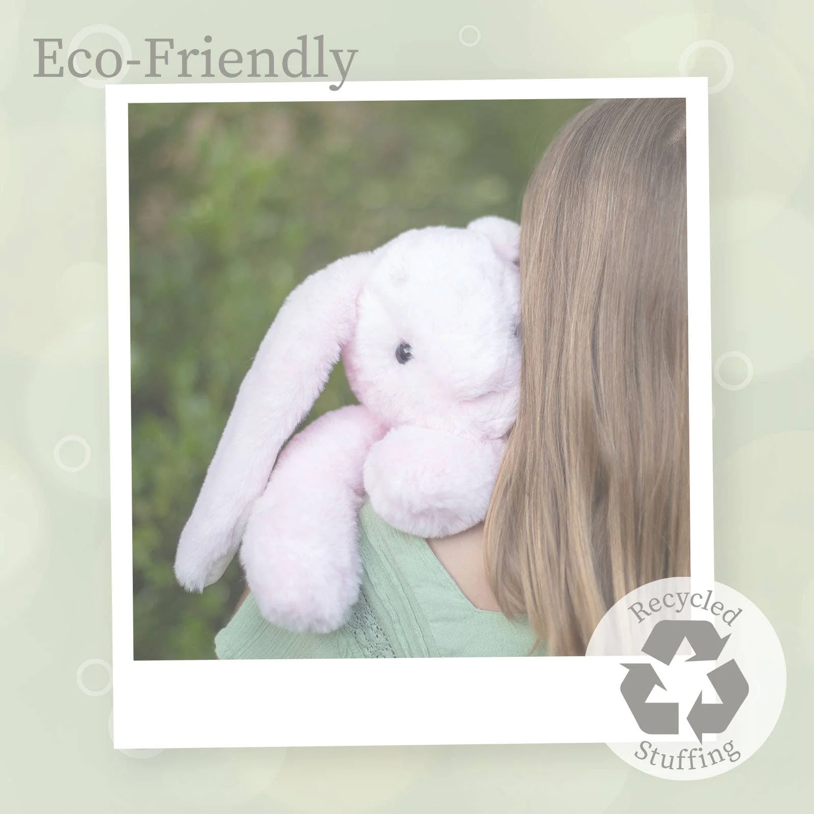 16 in - Pink Plush Bunny - Image 5