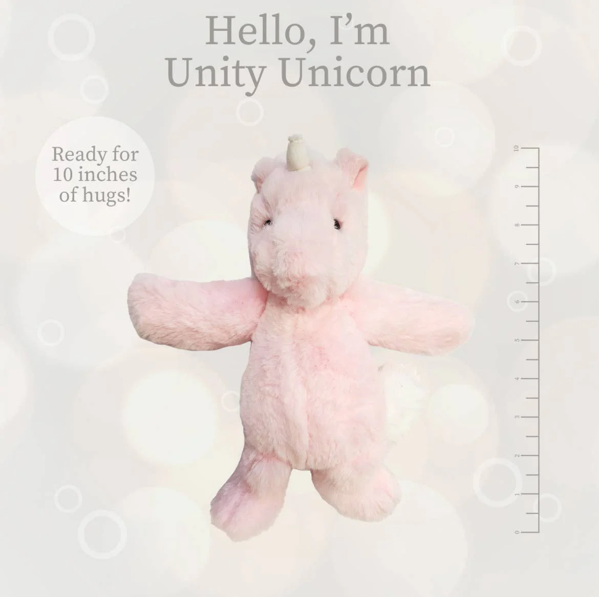 Unity Unicorn 10" Rose - Image 2