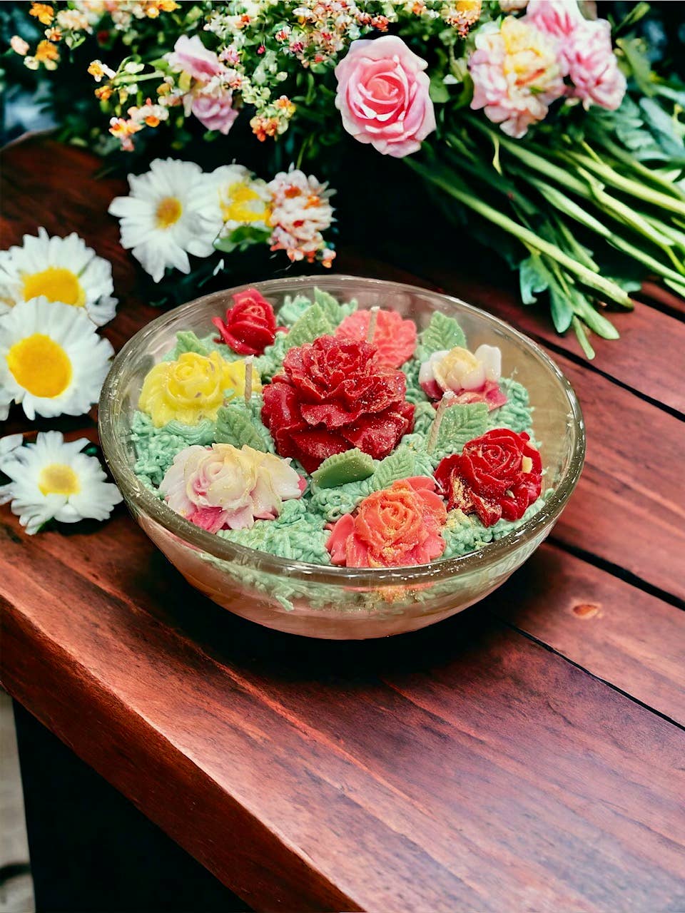 Bouquet Candle