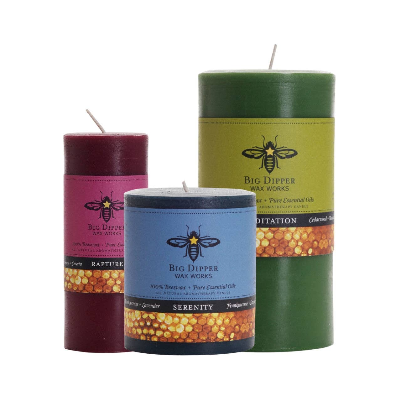 Beeswax Pillar Candle – Aromatherapy - Image 9