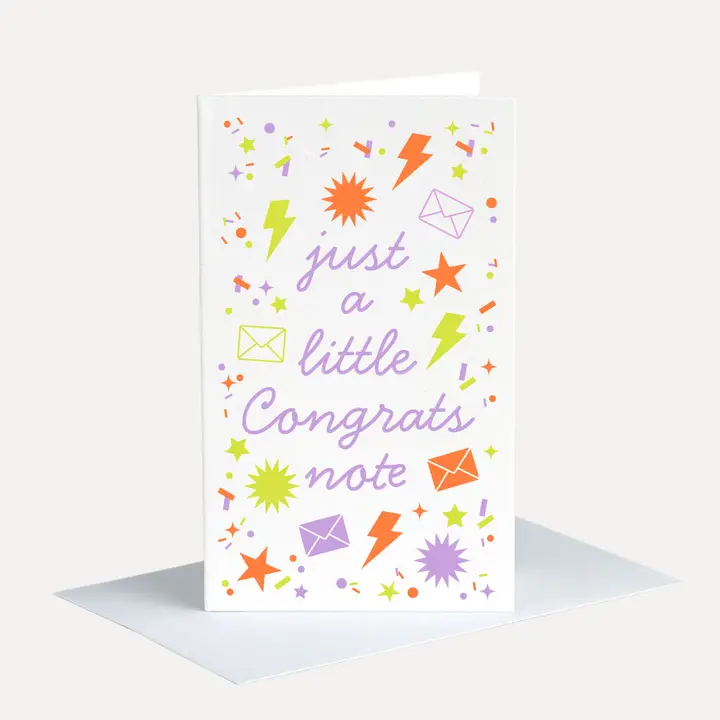 Little Congrats -10 Mini Notes