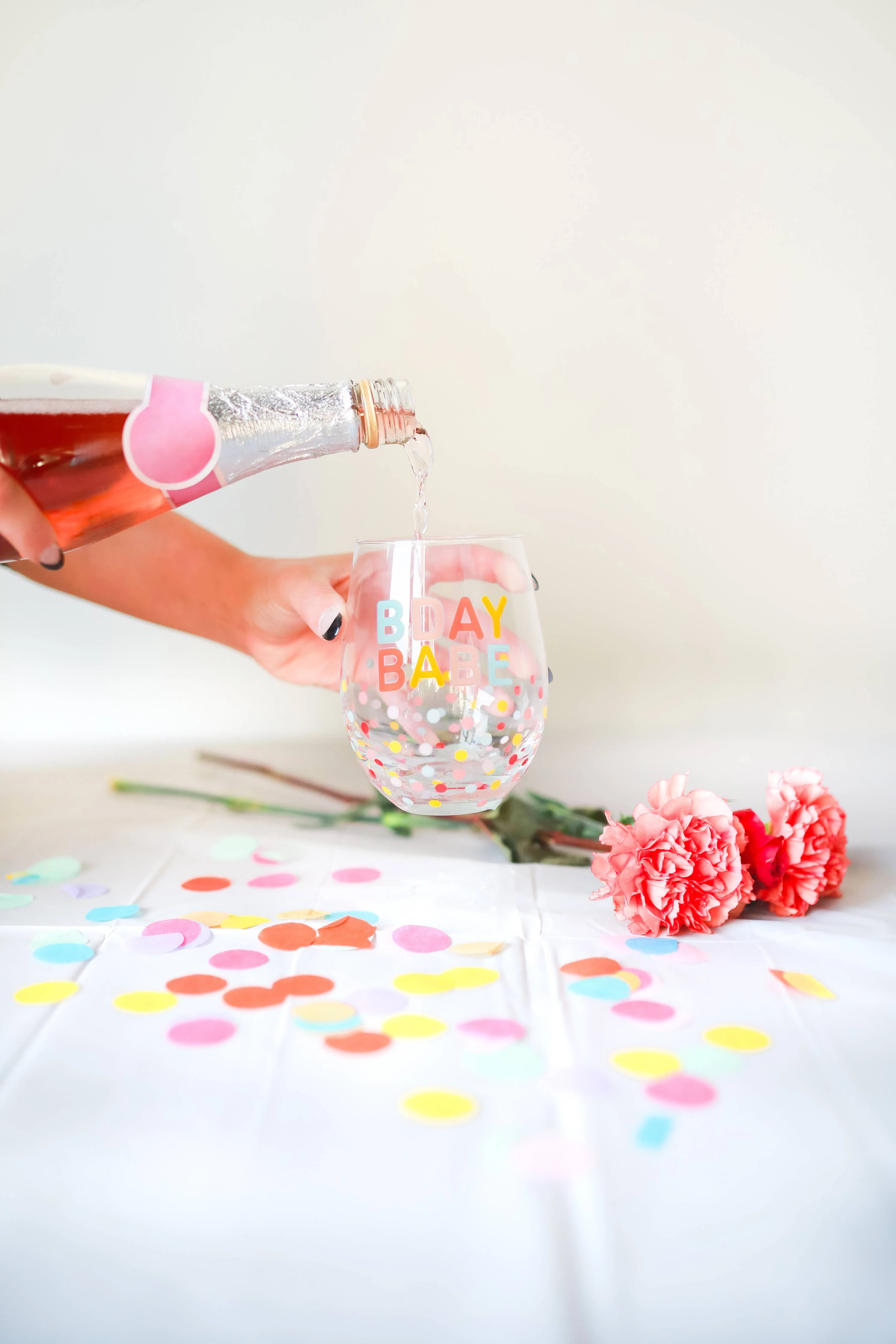 Birthday Babe Wine Glass - Image 3