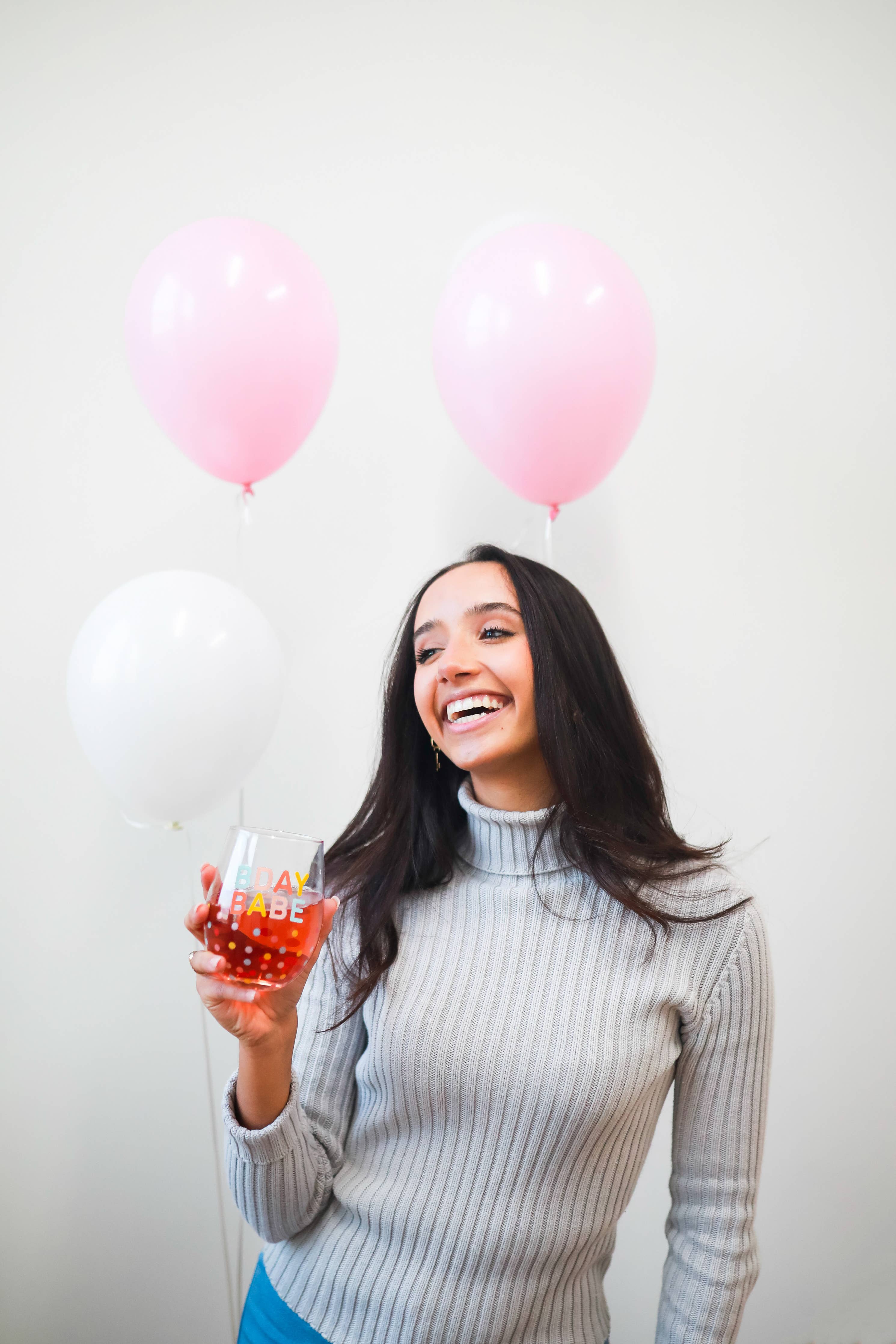 Birthday Babe Wine Glass - Image 4