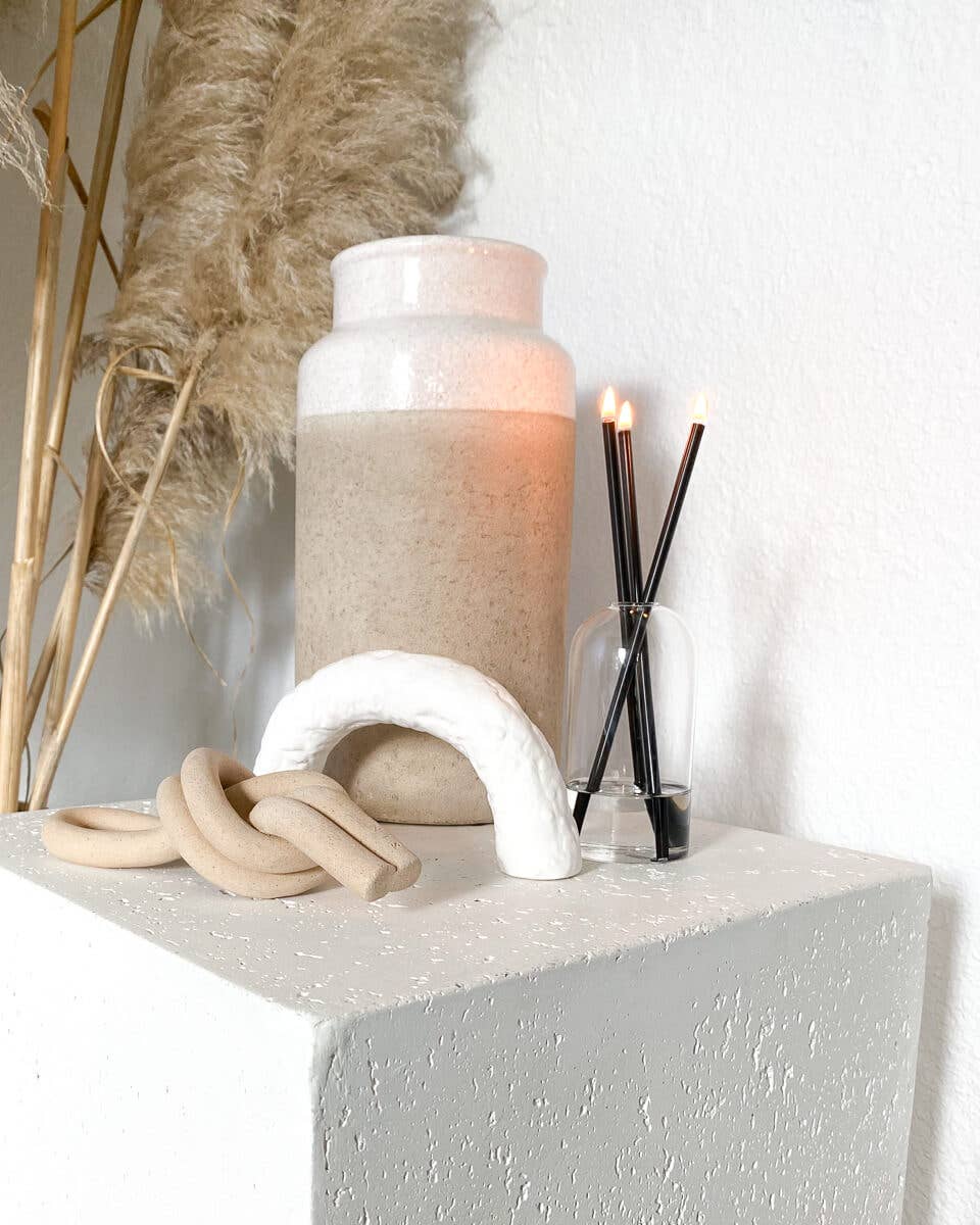 Black Everlasting Candles – Reusable Steel Oil Candlesticks - Image 9