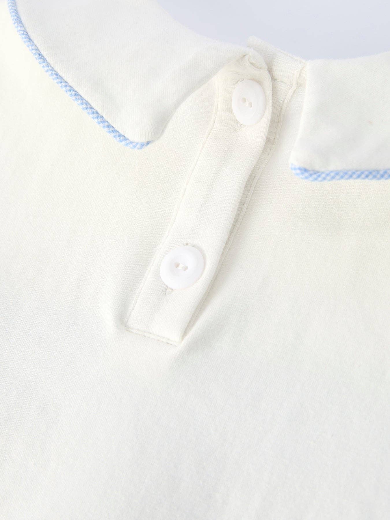 Blue Smocked Church Christ Bishop Christening Toddler Set: 2 - Image 5