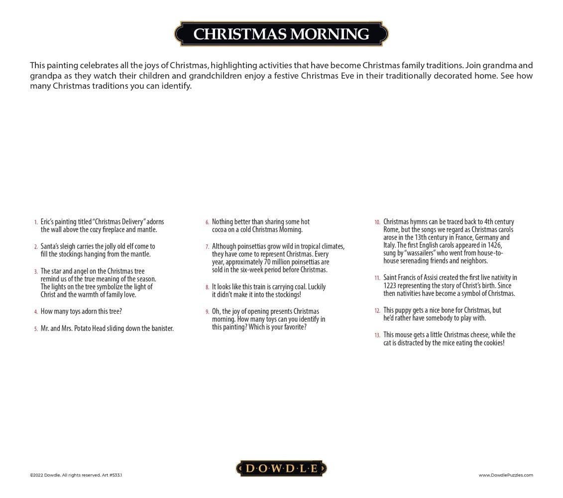 Christmas Morning - 500 Piece - Image 4
