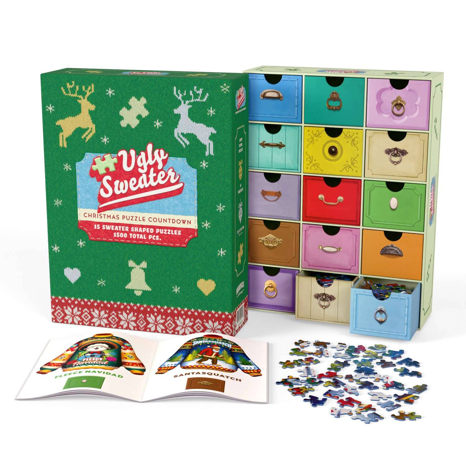 Ugly Christmas Sweater Puzzle Advent