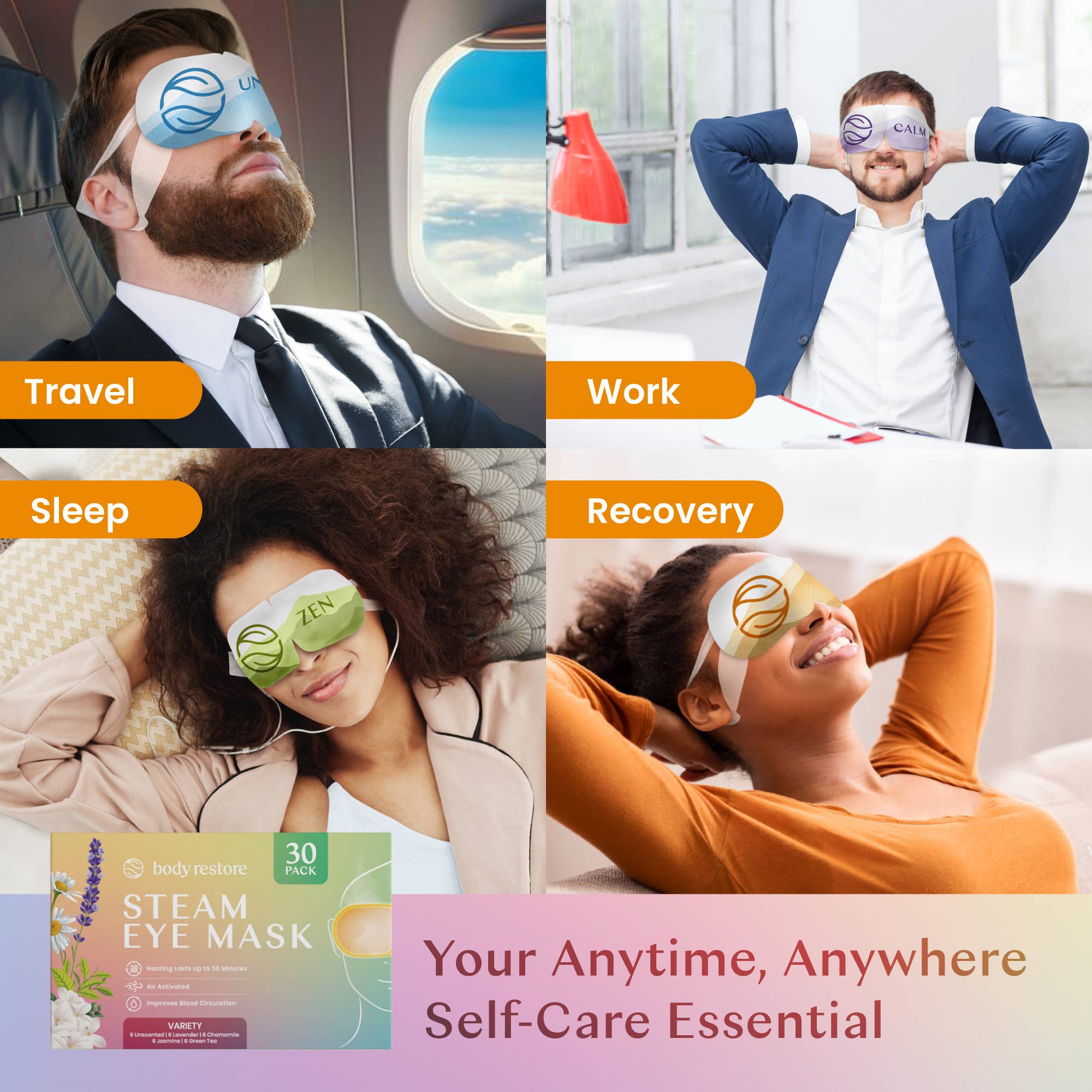 body restore - Variety Steam Eye Mask (Assorted, sold separately) - Image 7