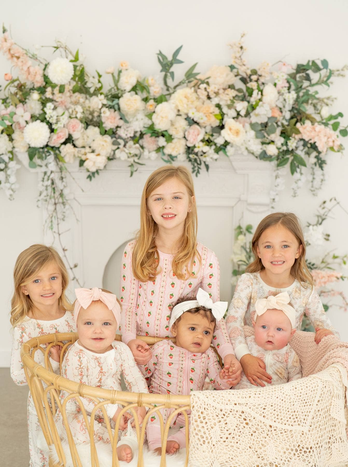 Strawberry Stripe | Two-Piece Kids Bamboo Pajama Set - Image 7